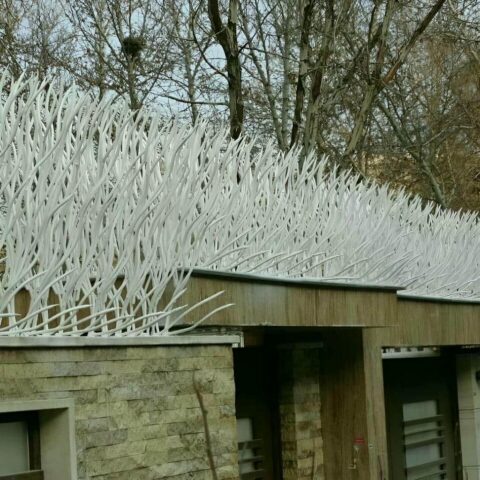 fence-wall-protection-deer-antler-spear-wy خرید و تولید حفاظ شاخ گوزنی