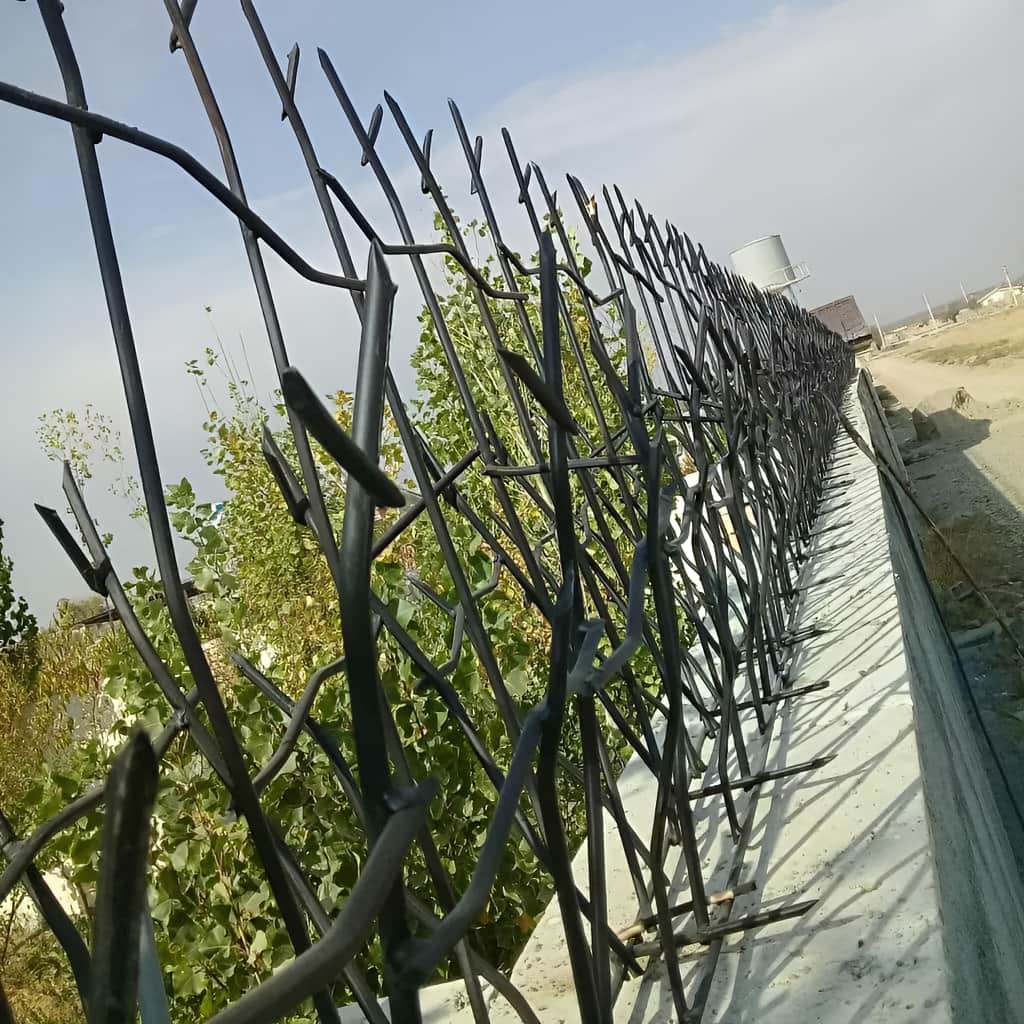 حفاظ شاخ گوزنی تراکم ۳۴ میلگرد ۸ – 6 حفاظ فلزی ضد سرقت