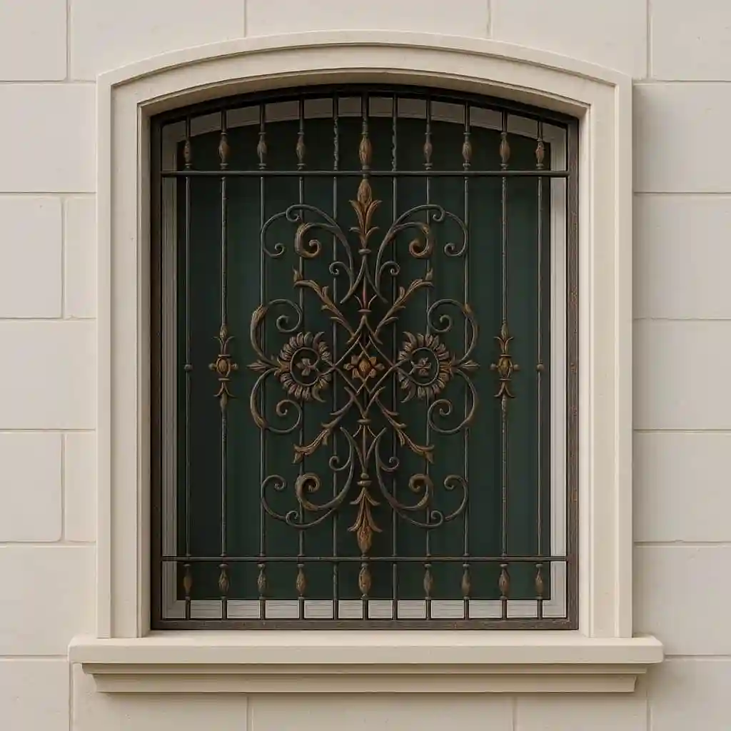 رنگ کوره ای حفاظ پنجره