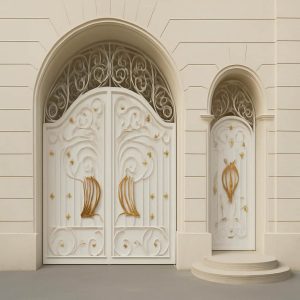 درب مدل پروانه فرفورژه