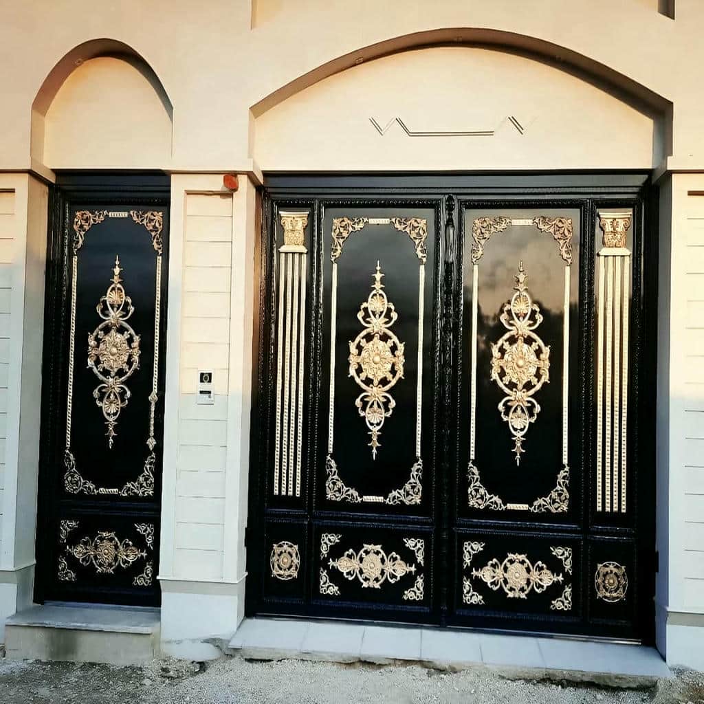 ابعاد درب فلزی استاندارد