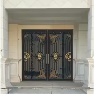 درب حیاط ساده و شیک مدرن