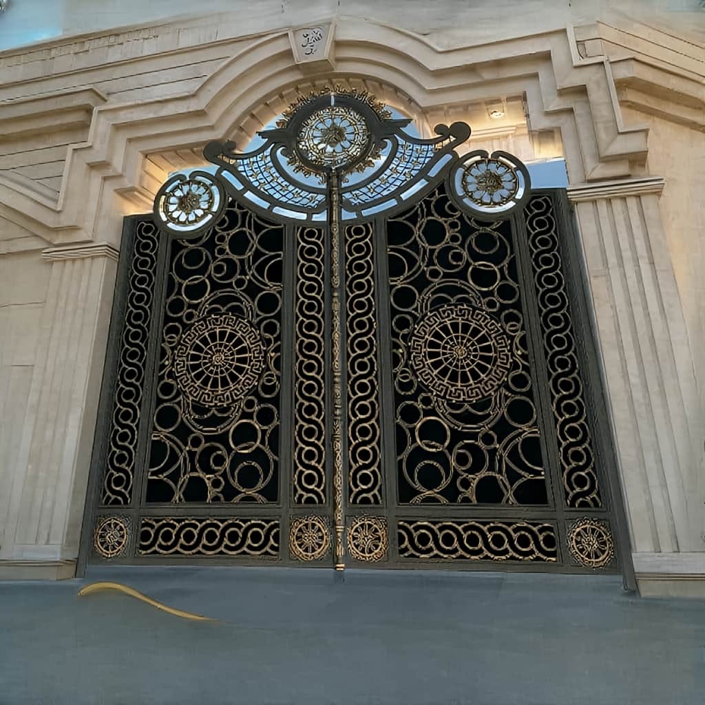 درب ورساچه 2 درب ورساچه با پروفیل فولادی سنگین