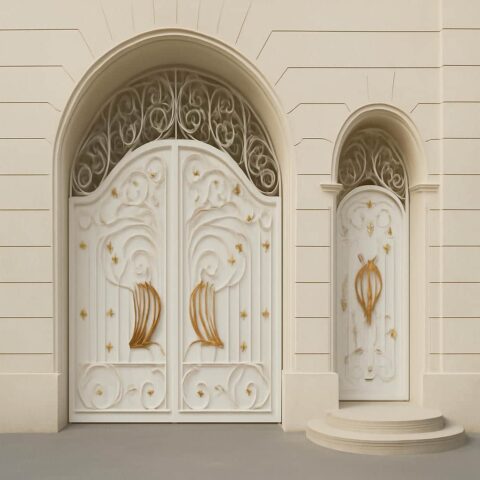 درب پروانه 8 درب مدل پروانه فرفورژه
