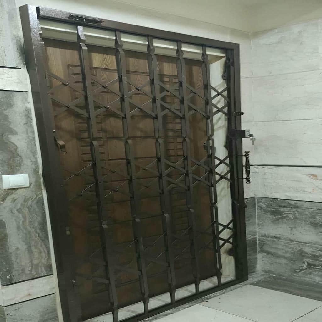 خرید درب آکاردئونی آپارتمان دوگل در همدان