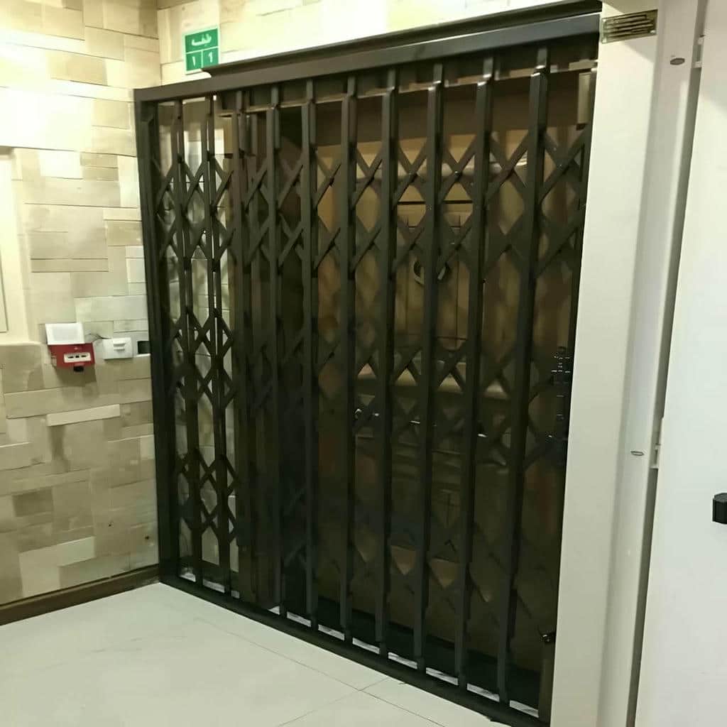 خرید درب آکاردئونی آپارتمان دوگل در استان خوزستان