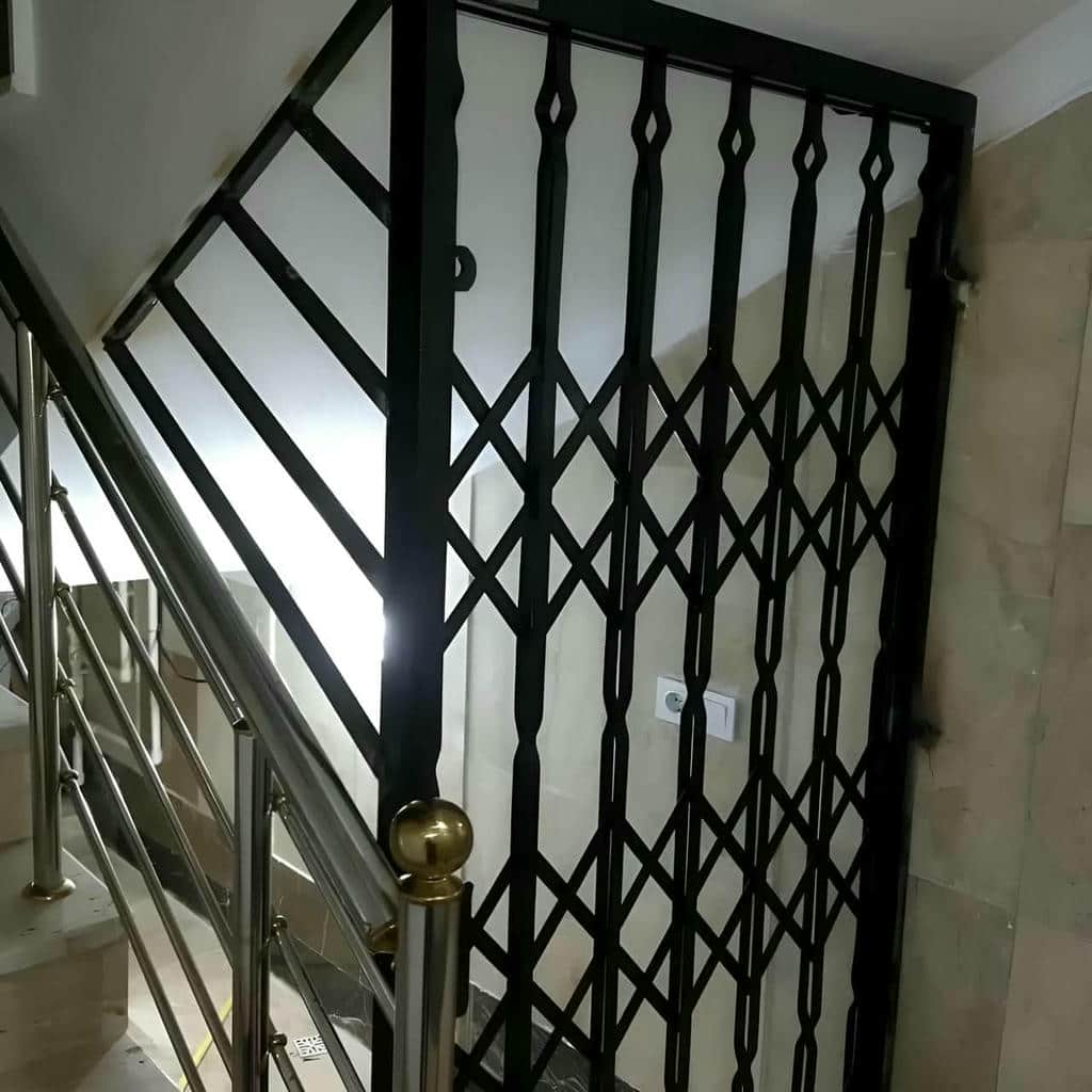 فروش درب آکاردئونی آپارتمان ریلی تاشو در بجنورد