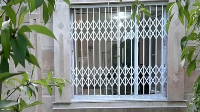 درب آکاردئونی در بندرعباس