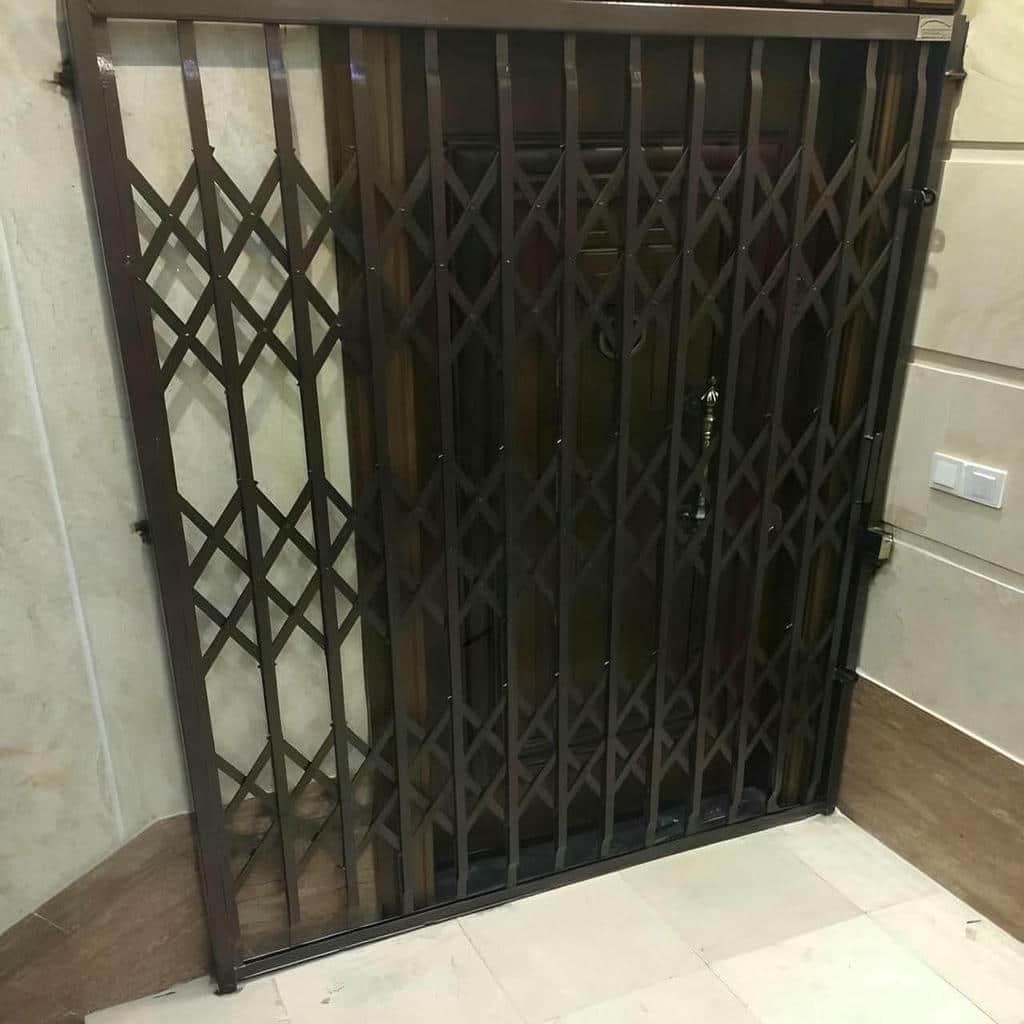 خرید درب آکاردئونی آپارتمان ضدسرقت در سیرجان