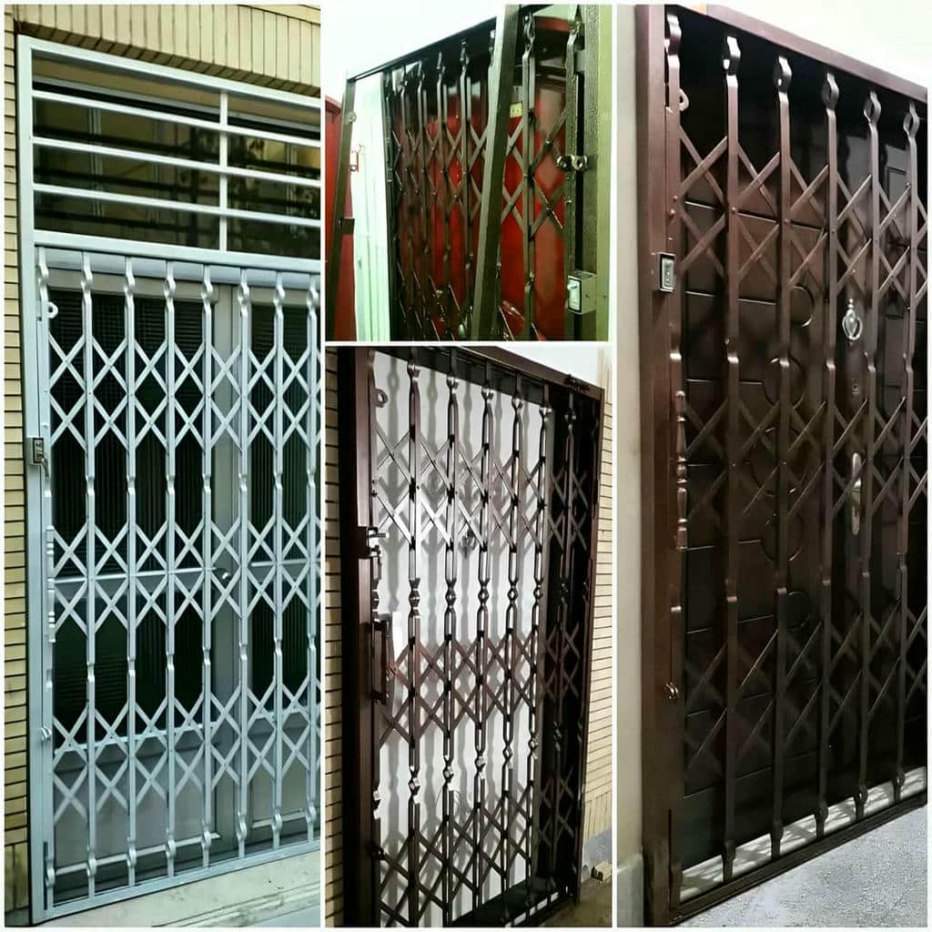 خرید درب آکاردئونی آپارتمان سلطنتی در تهران