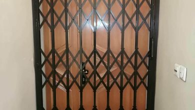 درب آکاردئونی در عظیمیه کرج