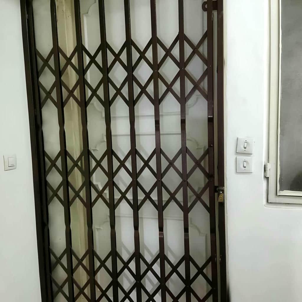 خرید درب آکاردئونی آپارتمان دوگل در ساری