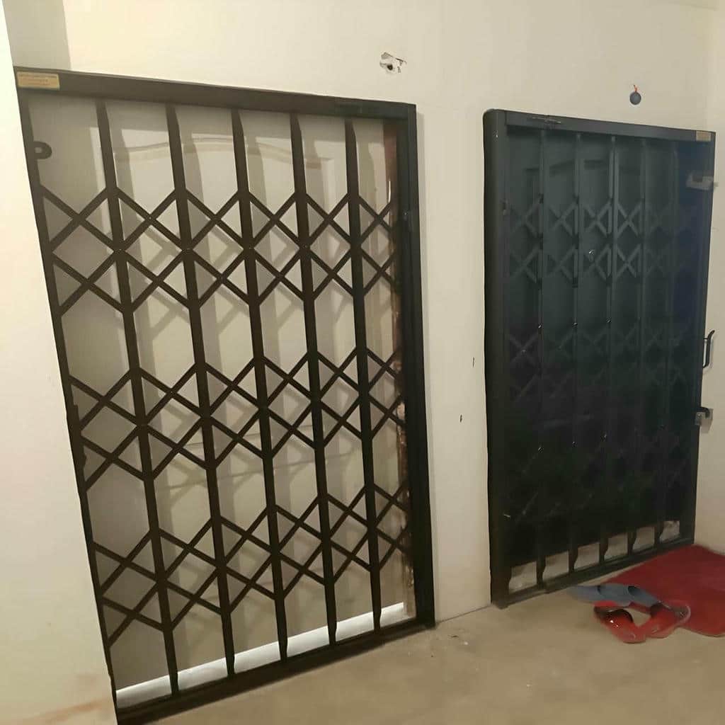 خرید درب آکاردئونی آپارتمان دوگل در استان مازندران