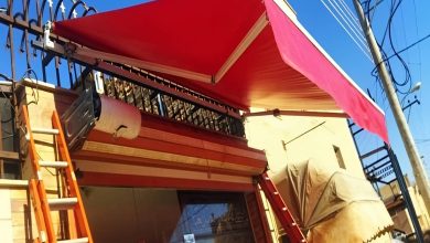 سایبان برقی ضد آب در اراک