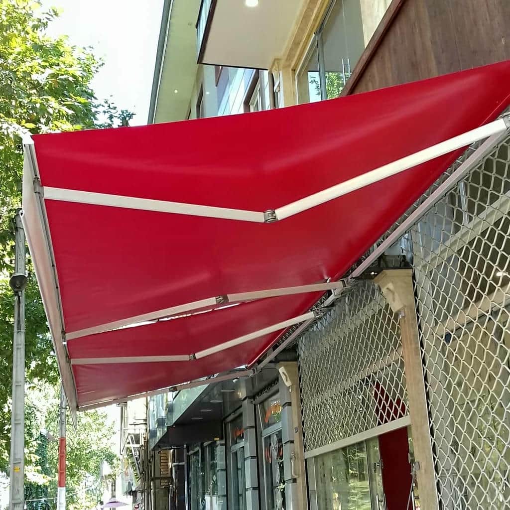خرید سایبان برقی ضد آب بازویی در سنندج