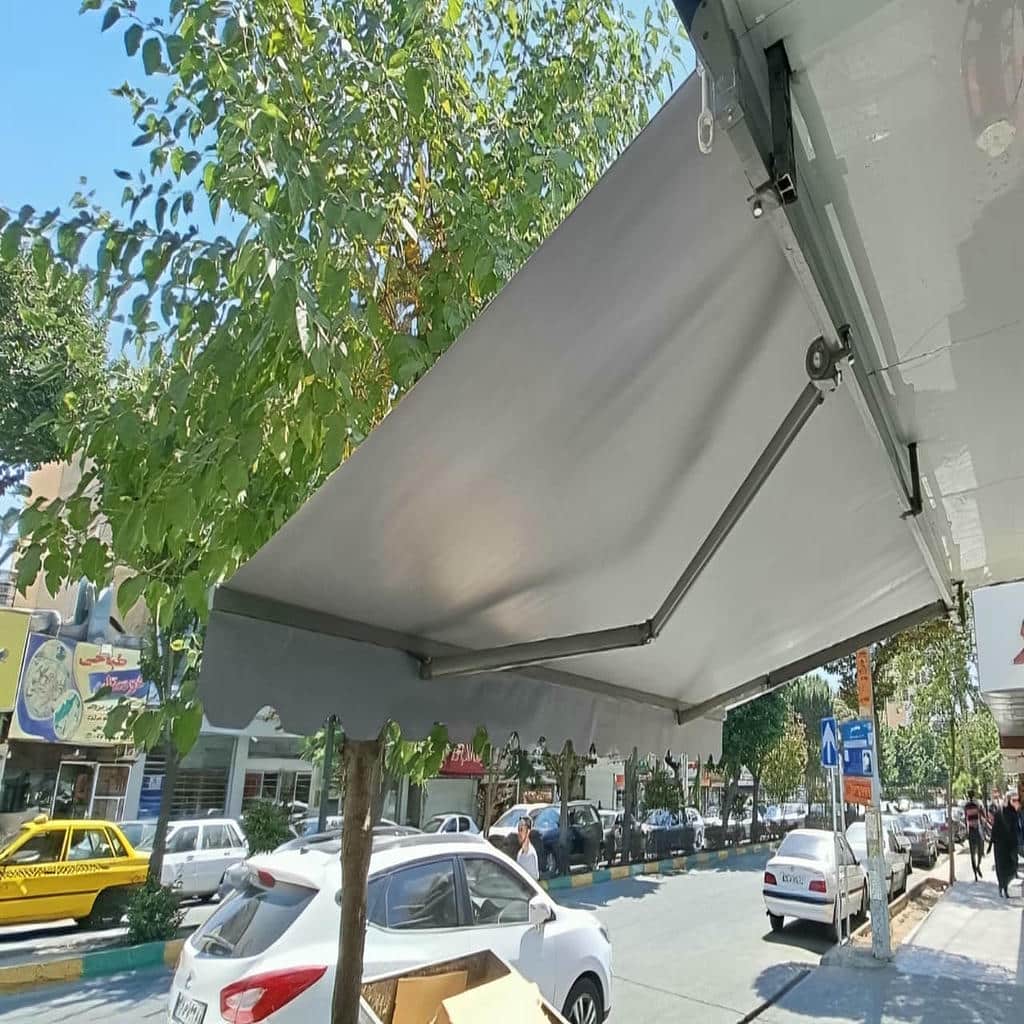 سایبان ضد آب در بندر لنگه