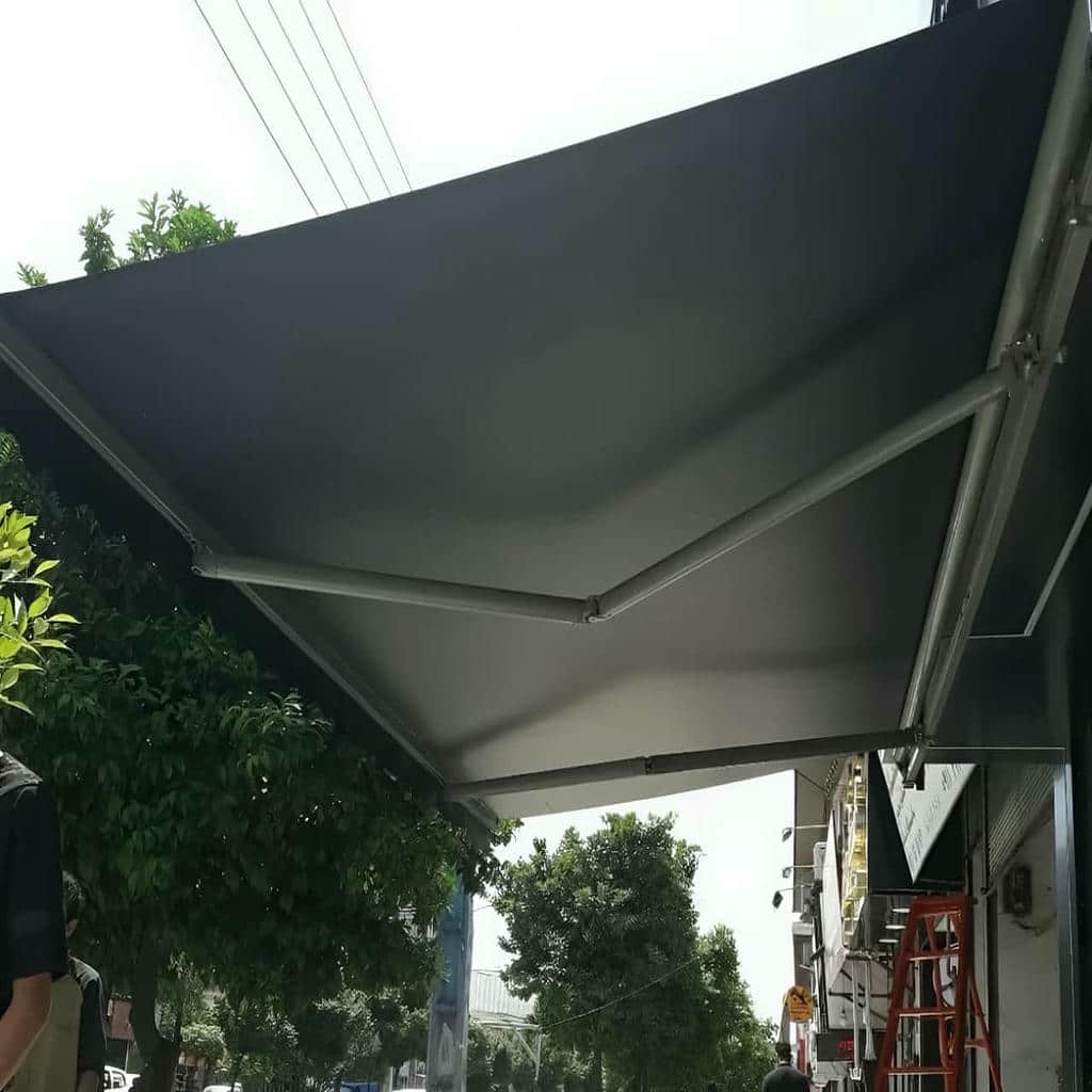 سایبان برقی در استان گلستان