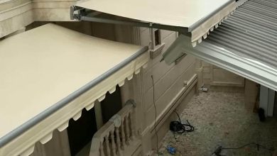 سایبان برقی ضد آب در چالوس
