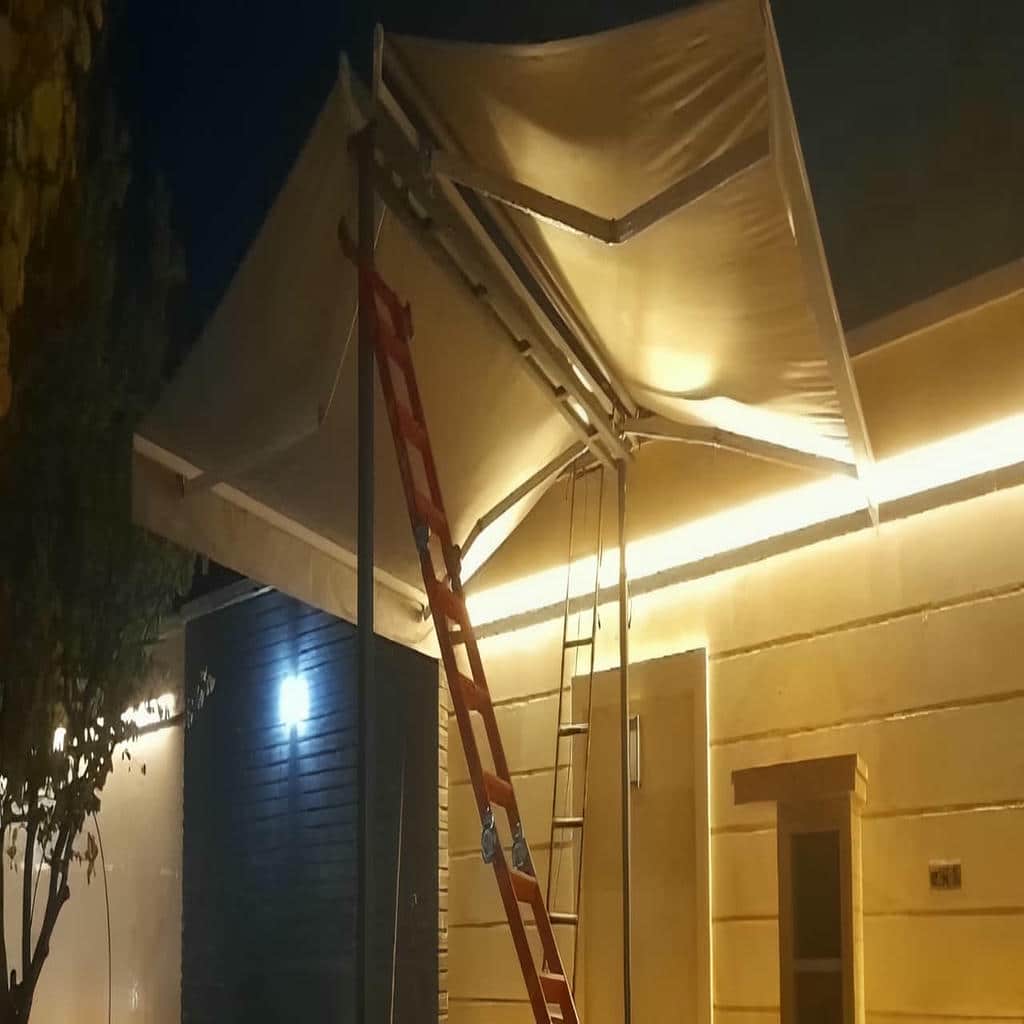 قیمت سایبان برقی ضد UV در کیش