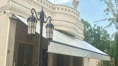 سایبان برقی در استان خوزستان