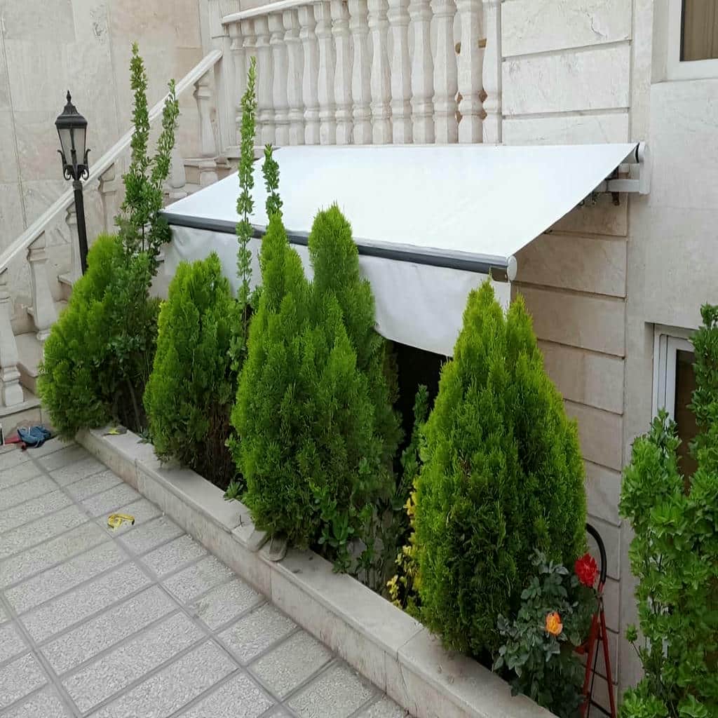 نصب سایبان برقی ضد آب ریموت‌دار در سبزوار
