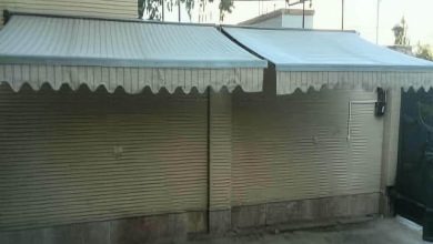 سایبان برقی ضد آب در سبزوار