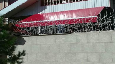 سایبان برقی ضد آب در گنبدکاووس