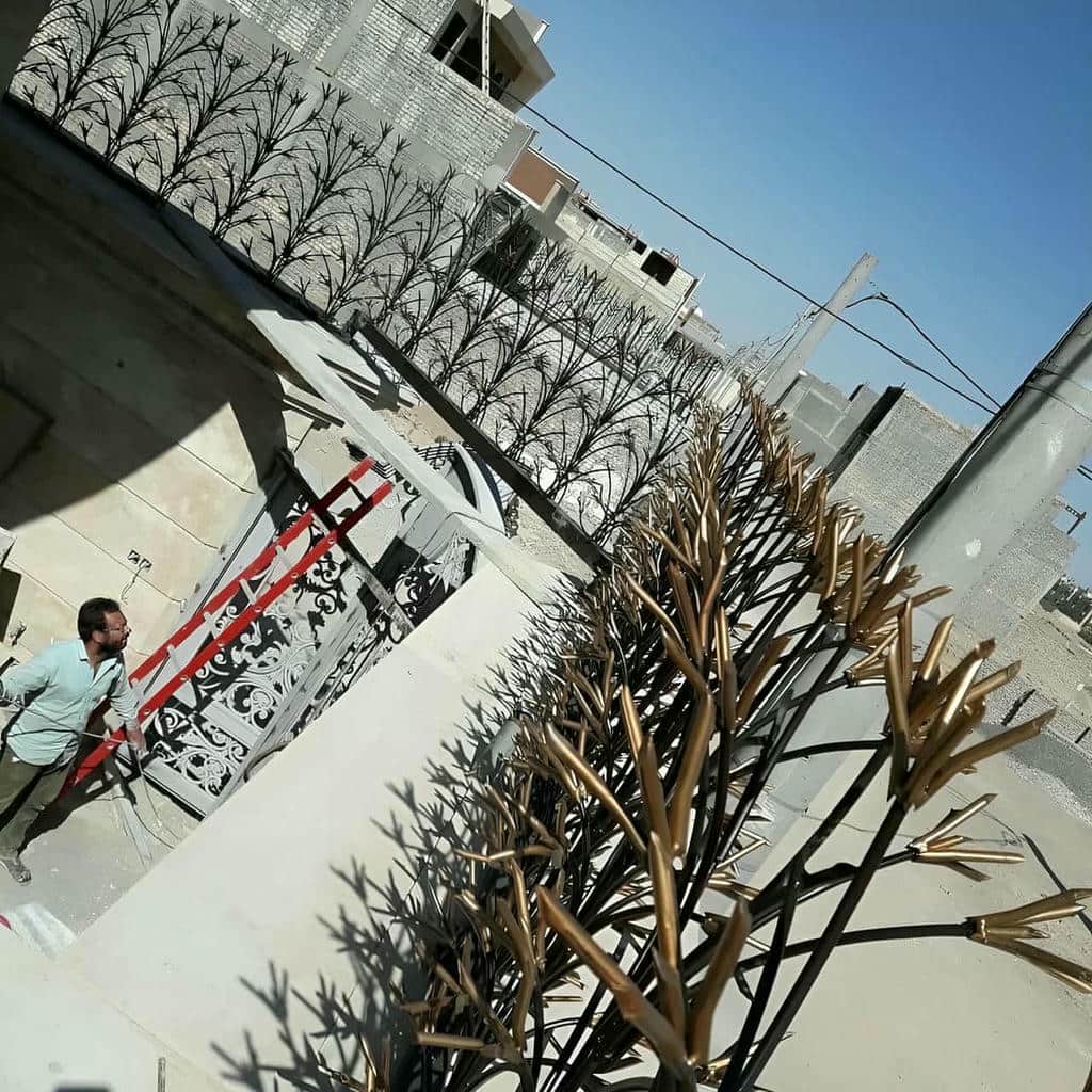 فروش حفاظ شاخ گوزنی حفاظ ضدسرقت دیوار در یاسوج