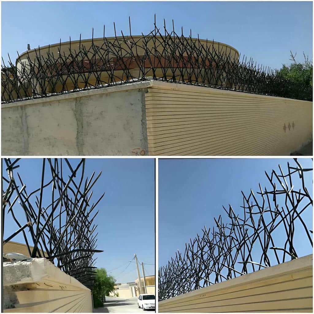 فروش حفاظ شاخ گوزنی حفاظ ضدسرقت دیوار در ساوه