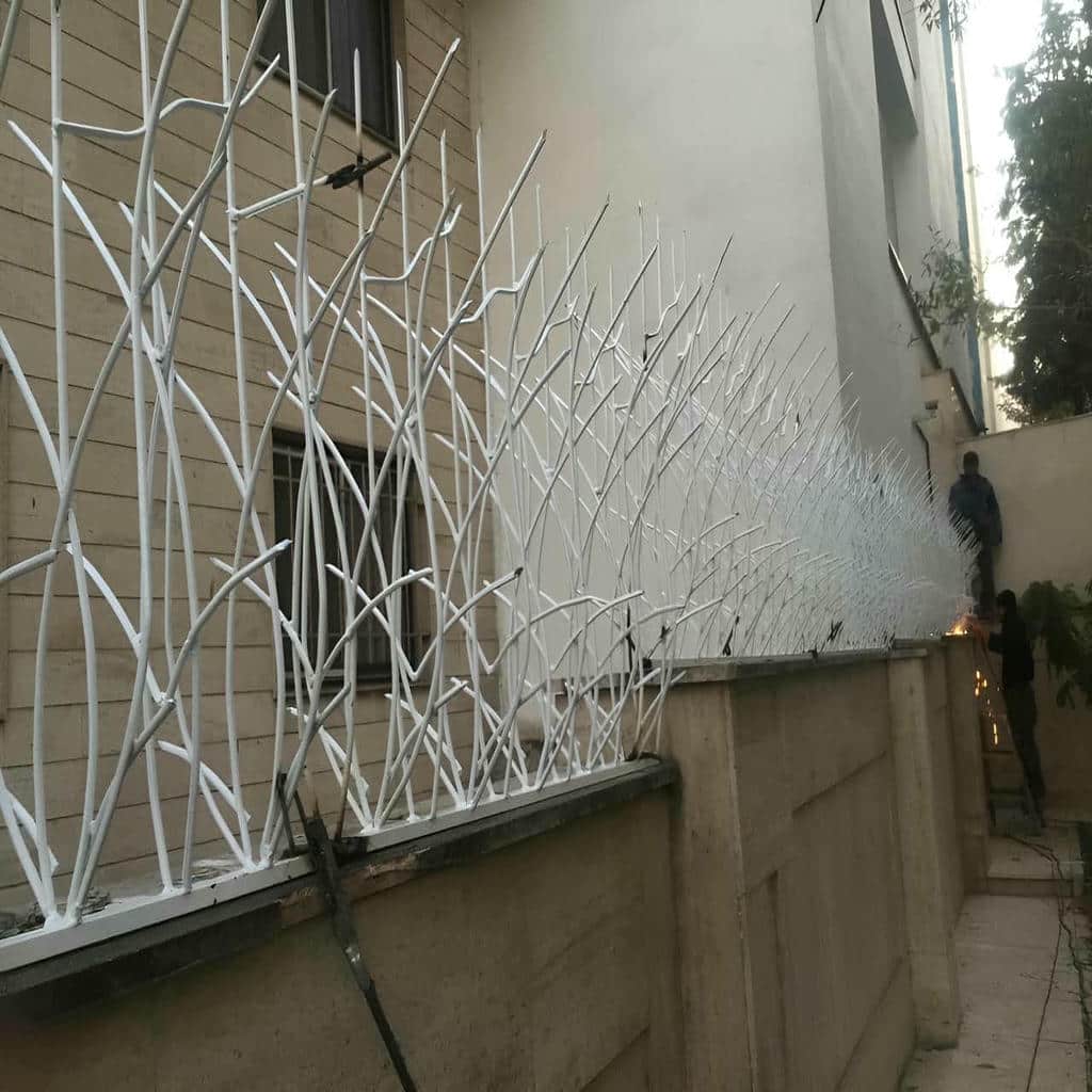 نصب حفاظ شاخ گوزنی ویلا در نوشهر نصب حفاظ شاخ گوزنی ویلا در نوشهر