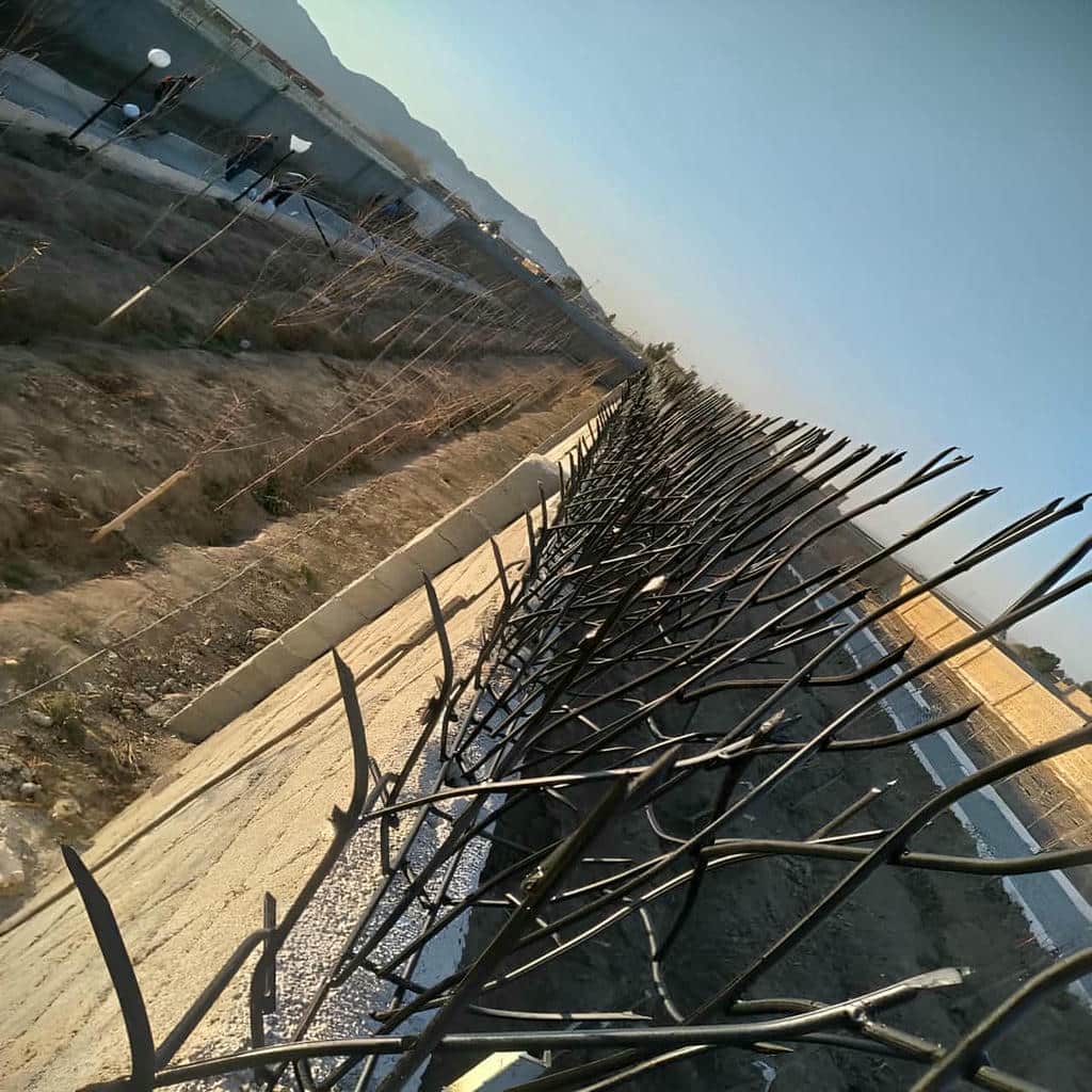 فروش حفاظ شاخ گوزنی حفاظ ضدسرقت دیوار در سبزوار