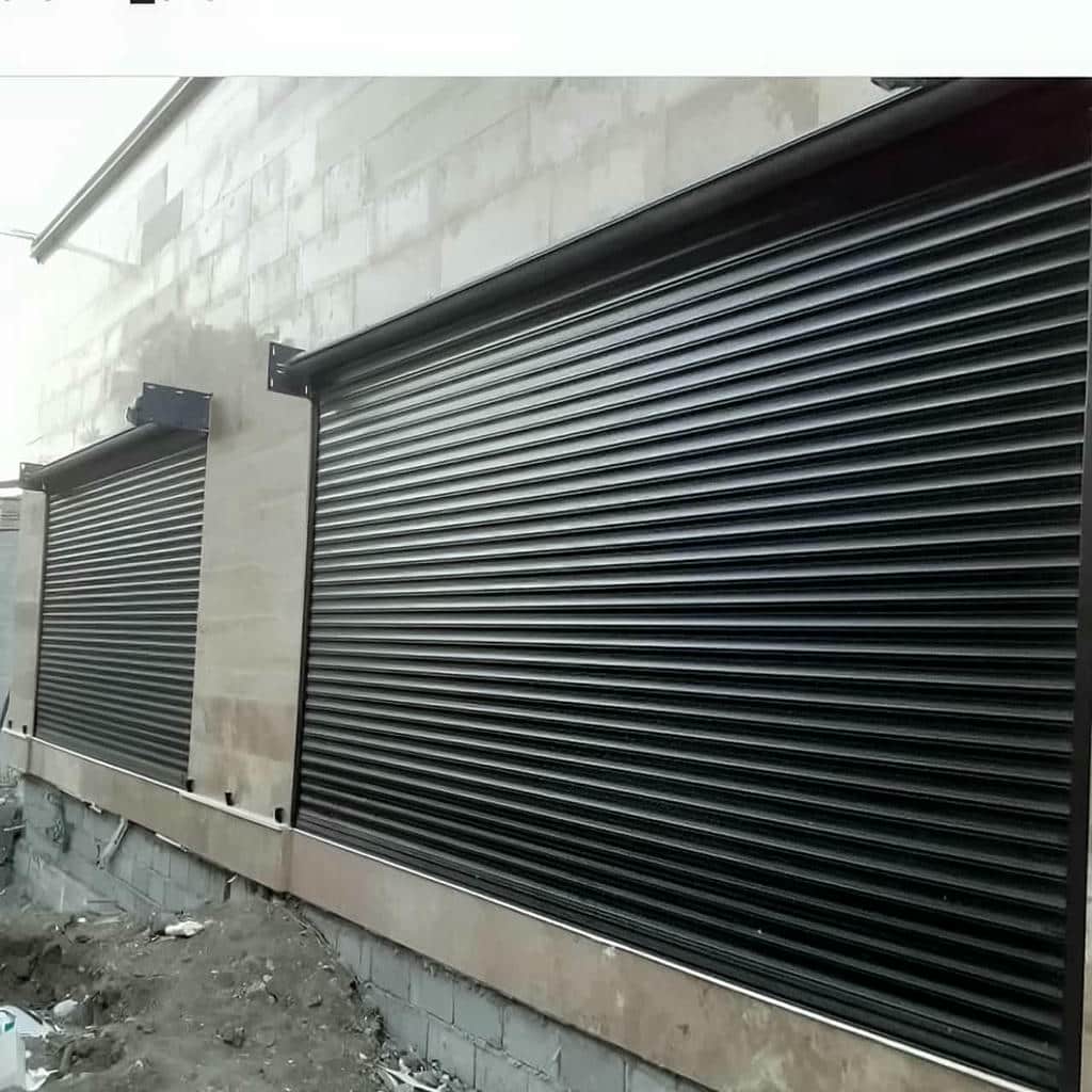 خرید کرکره برقی مدرن ساده در پرند