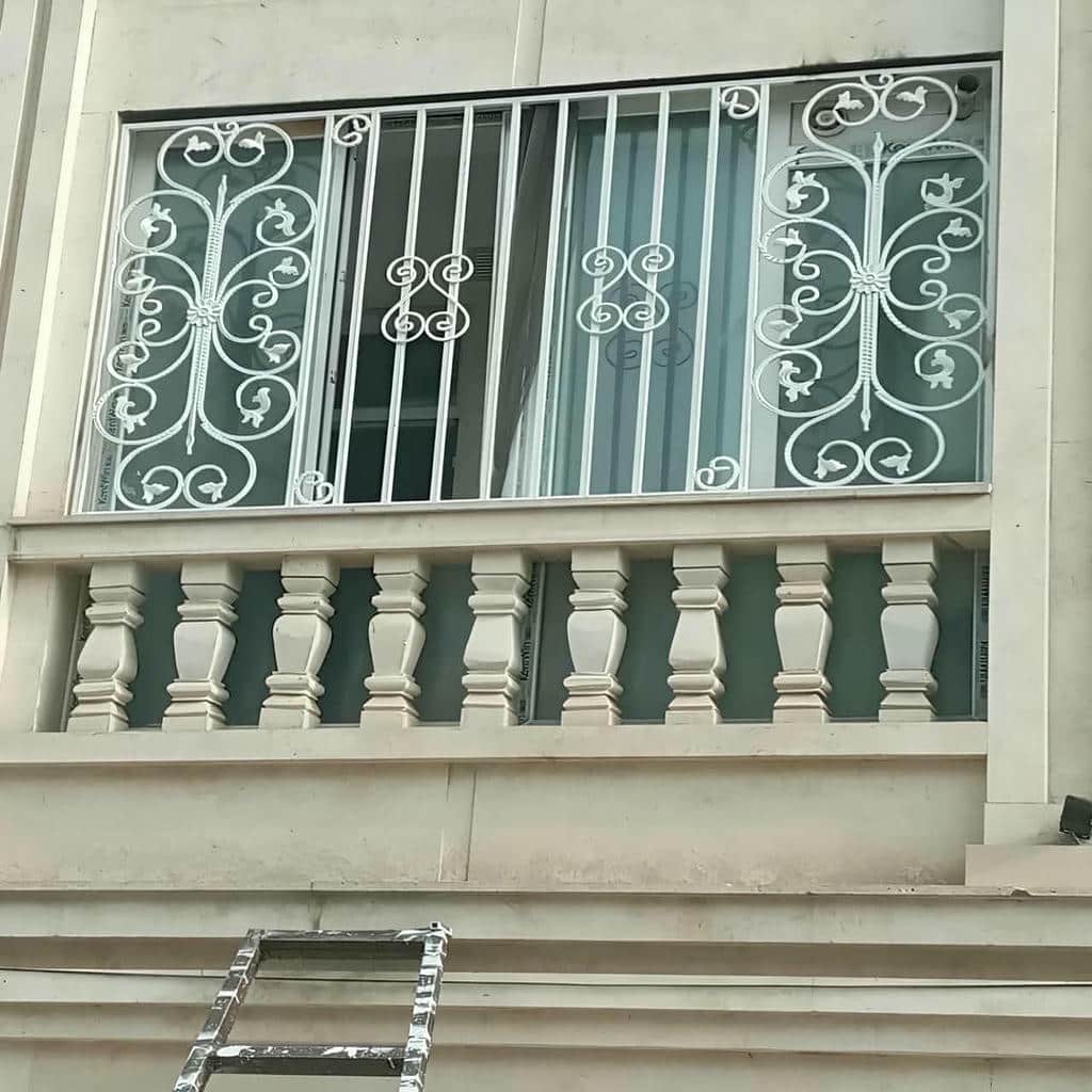کارخانه حفاظ پنجره فرفورژه سفارشی در مشهد