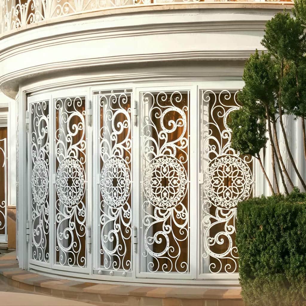 خرید حفاظ پنجره فرفورژه مدرن در یزد خرید حفاظ پنجره فرفورژه مدرن در یزد
