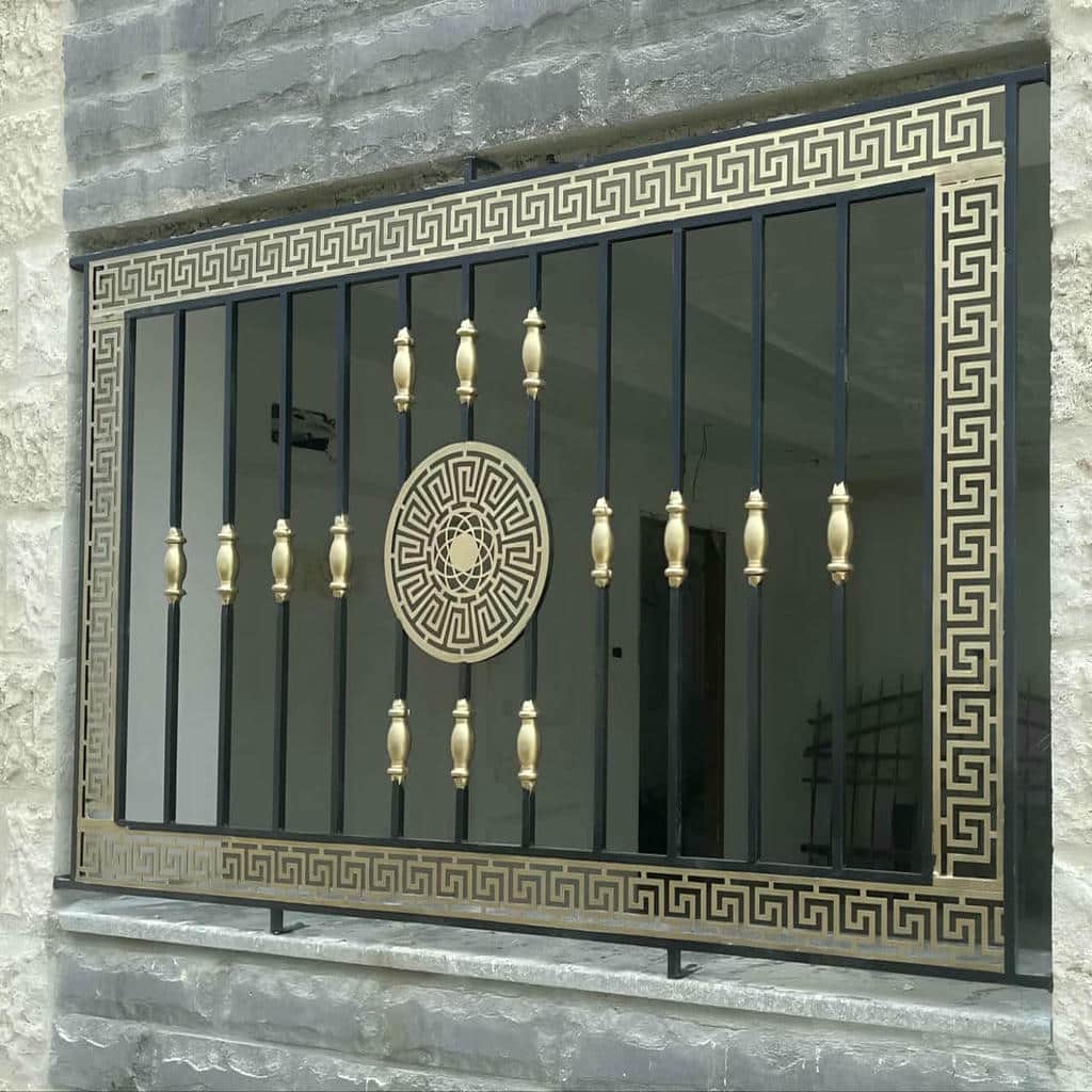 خرید حفاظ پنجره فرفورژه ساده در باغ عباسآباد خرید حفاظ پنجره فرفورژه ساده در باغ عباسآباد