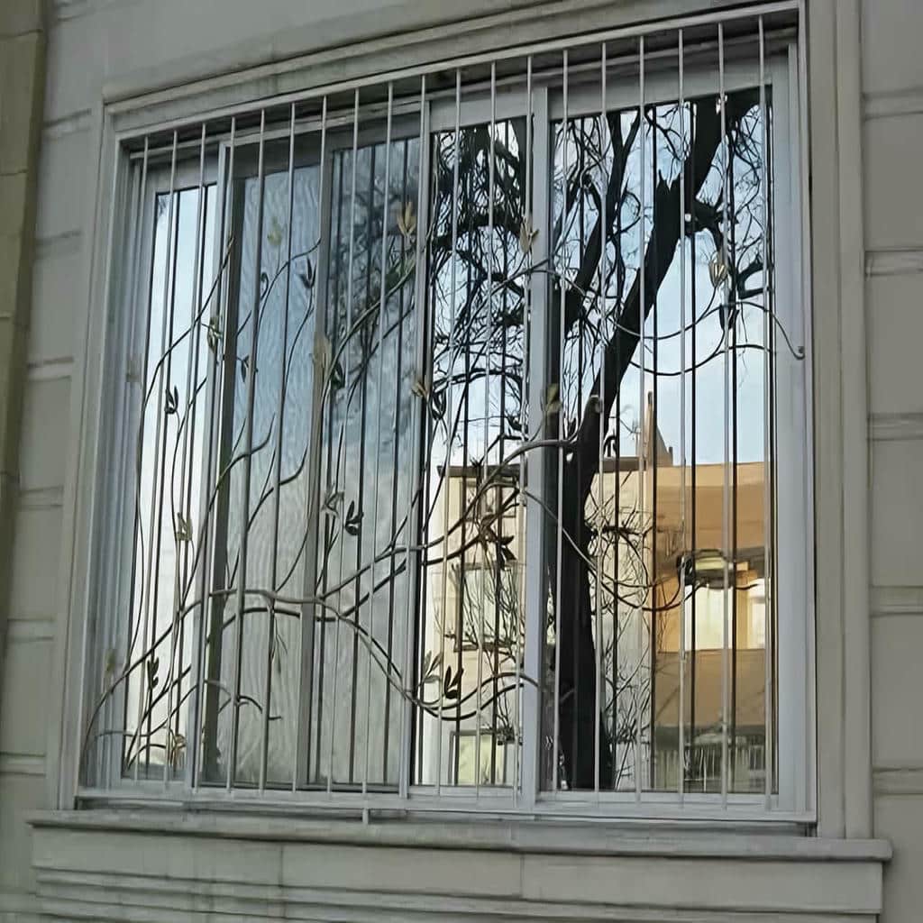 فروش حفاظ پنجره فرفورژه ثابت در دماوند