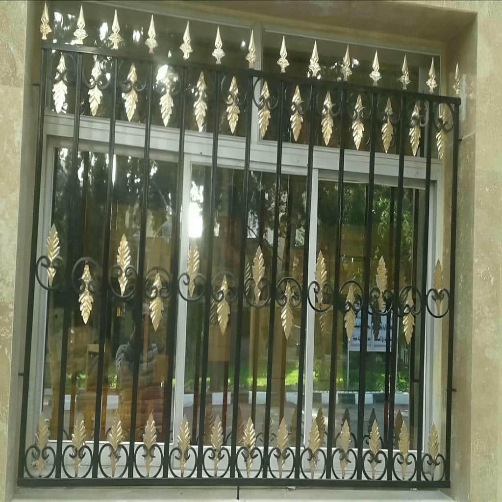 فروش حفاظ پنجره فرفورژه ضدزنگ در خرم آباد