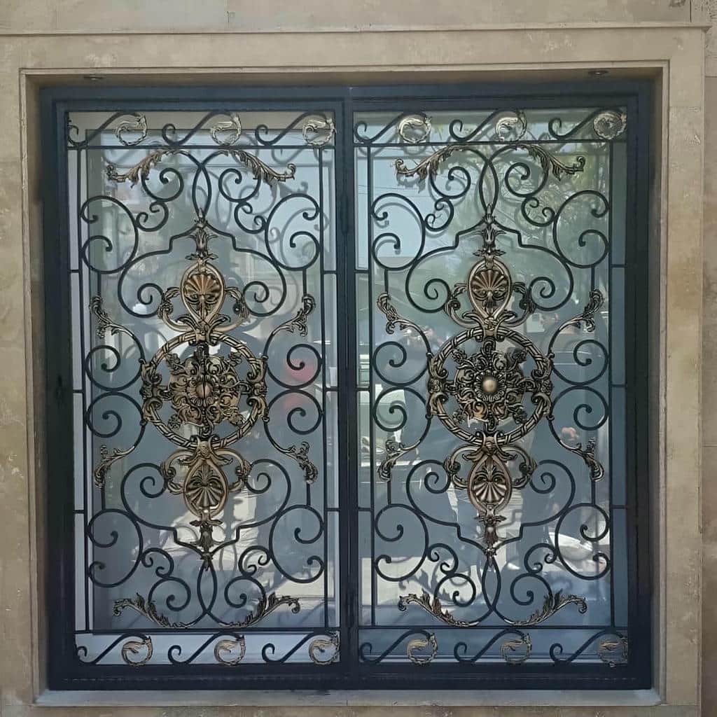 قیمت حفاظ پنجره فرفورژه بازشو در تهران