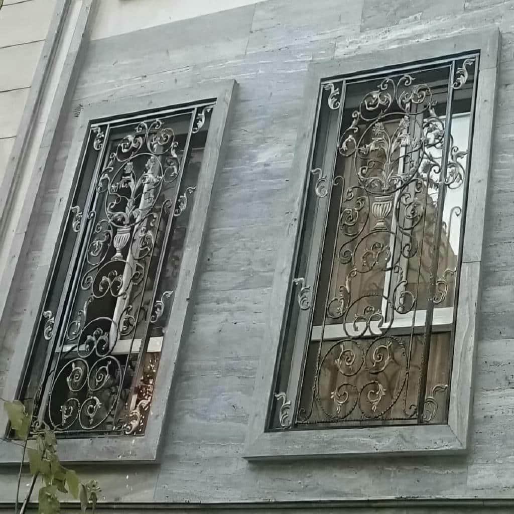 خرید حفاظ پنجره فرفورژه مدرن در پرند