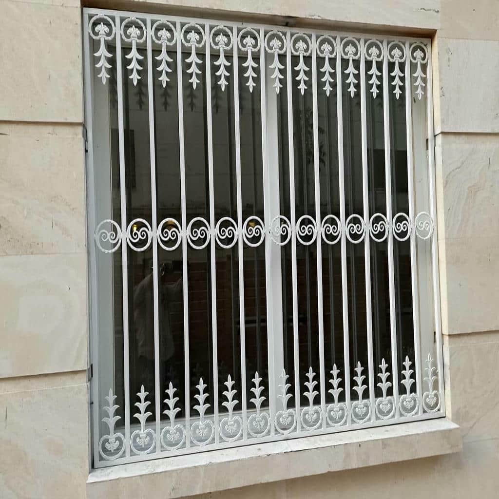 خرید حفاظ پنجره فرفورژه ساده در هشتگرد