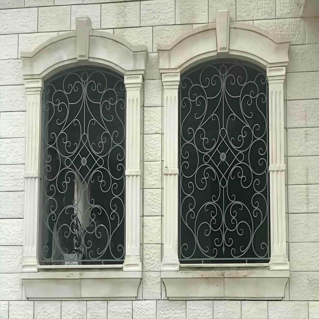 خرید حفاظ پنجره فرفورژه ساده در گرگان