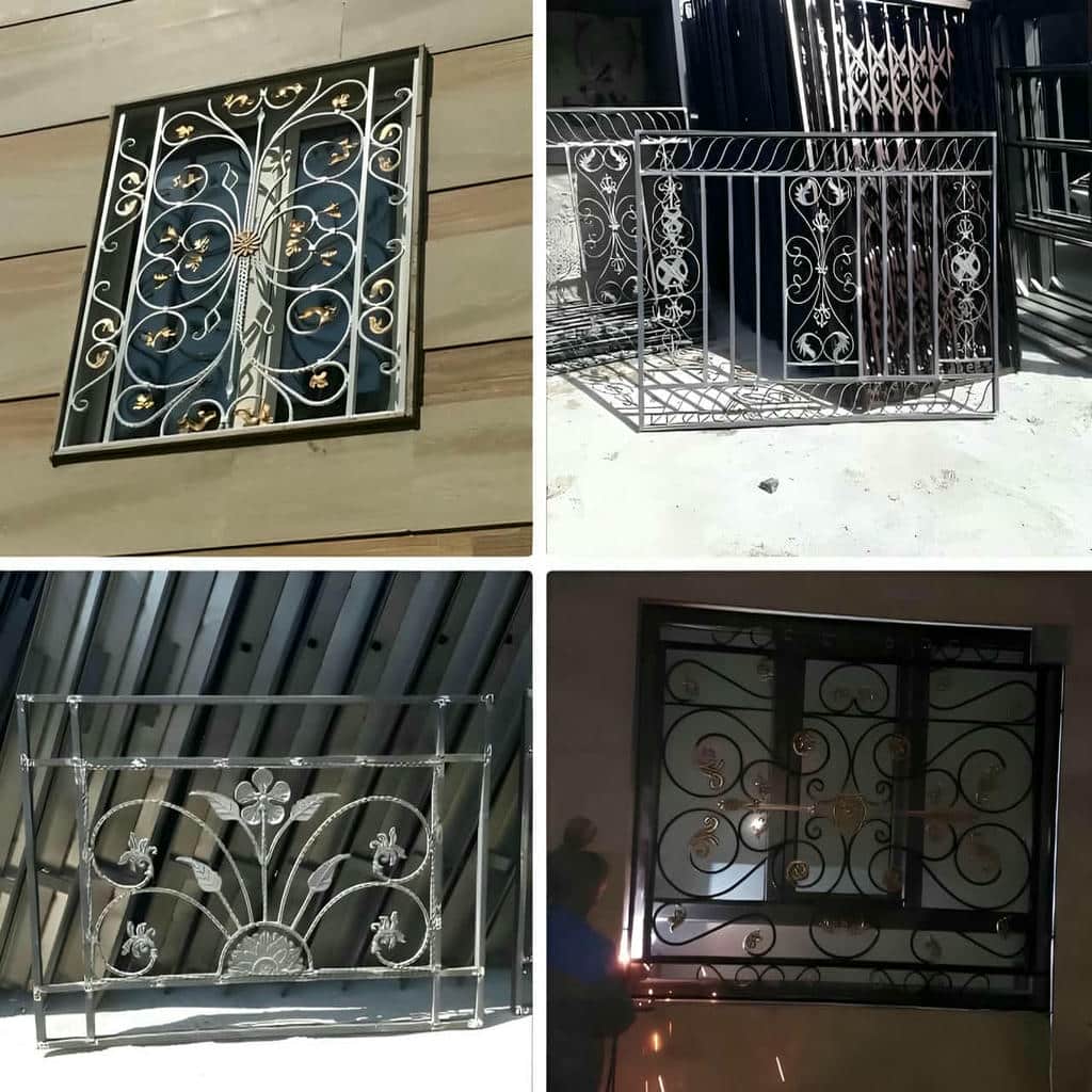 نصب حفاظ پنجره فرفورژه ضدزنگ در یزد نصب حفاظ پنجره فرفورژه ضدزنگ در یزد