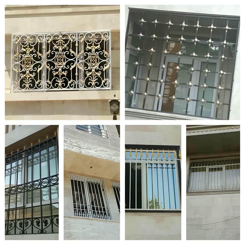 کارخانه حفاظ پنجره فرفورژه سفارشی در محمودآباد کارخانه حفاظ پنجره فرفورژه سفارشی در محمودآباد