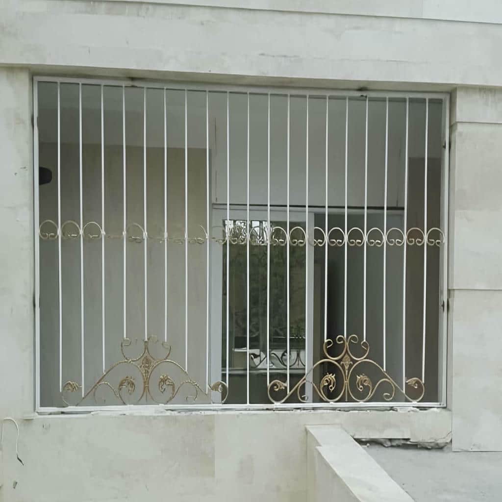 فروش حفاظ پنجره فرفورژه ثابت در ساوه