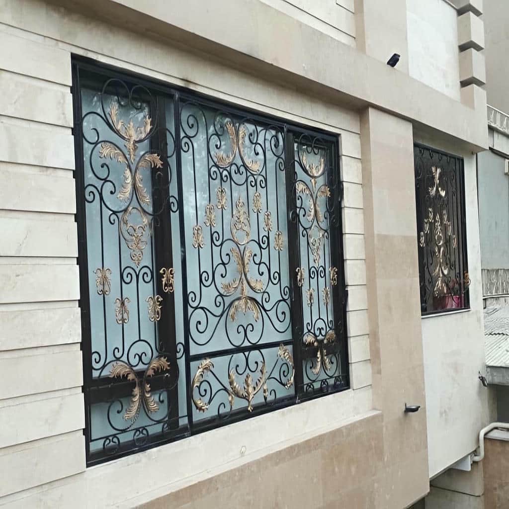قیمت حفاظ پنجره فرفورژه بازشو در کرمانشاه