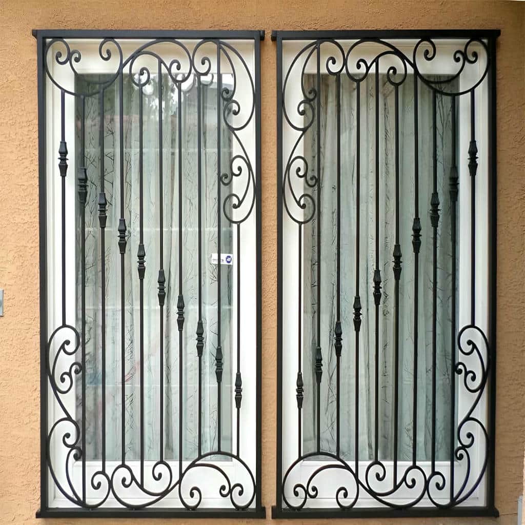 خرید حفاظ پنجره فرفورژه ساده در ساری