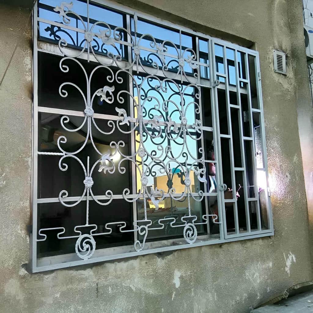 کارخانه حفاظ پنجره فرفورژه ویلایی در کیش کارخانه حفاظ پنجره فرفورژه ویلایی در کیش