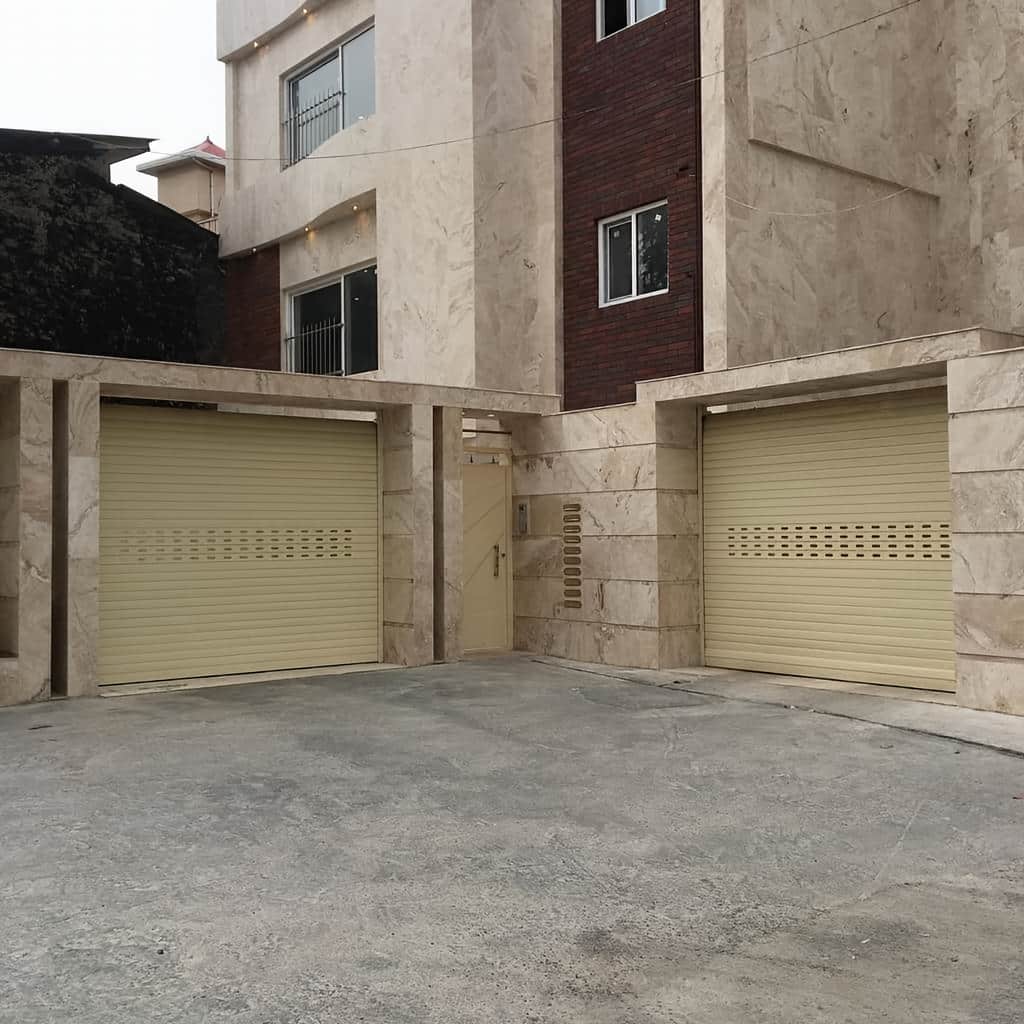 خرید کرکره برقی پارکینگ مسکونی در مهرشهر کرج