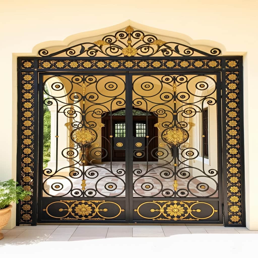 نصب درب حیاط ویلا پارکینگ در سیرجان نصب درب حیاط ویلا پارکینگ در سیرجان