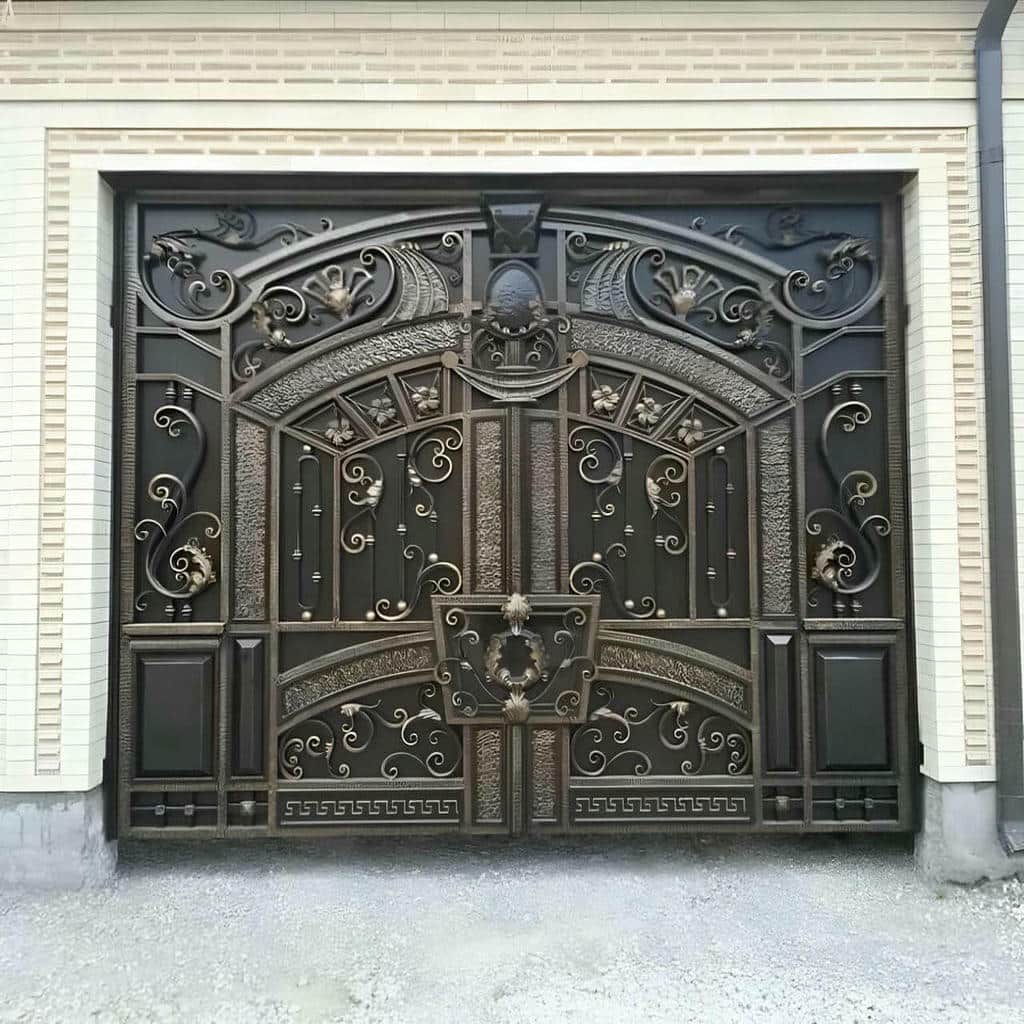 قیمت درب حیاط ویلا فرفورژه در کردان قیمت درب حیاط ویلا فرفورژه در کردان